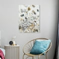 thumbnail image 2 of Meadow Wild Field Flowers Floral and Botanical Wall Art Print Gray 20x24, 2 of 5