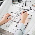 thumbnail image 2 of LOVEVER 2 Pcs Architectural Scale Ruler Measuring Tool Measurement Student, 2 of 8