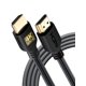 thumbnail image 1 of Cable HDMI PowerBear 4K de alta velocidad de 10 pies con conectores dorados, 1 of 7