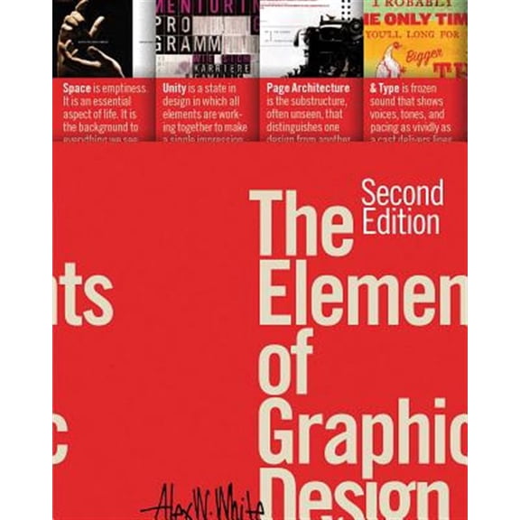Pre-Owned The Elements of Graphic Design (Paperback) 1581157622 9781581157628