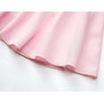 thumbnail image 5 of Girls Dance Leotard with Skirt Size 2t 3t Pink Ruffle Sleeve Ballet Dancewear, 5 of 7