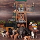 thumbnail image 2 of Figura de acción clásica de Oenux, león africano salvaje, animales de simulación, zoológico, cebra, jirafa, elefante, ciervo, modelo de figura, juguetes educativos, 2 of 5