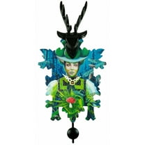 Fantasticlock Black Forest Clock with quartz movement and cuckoo chime TU 3401 PQ