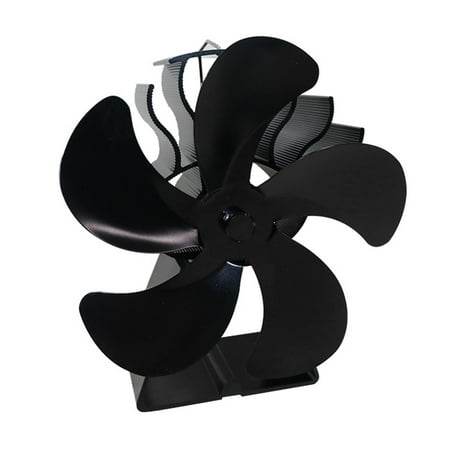 

Stove Fan 5-Propeller High-Efficiency Thermal Power Fireplace Fan