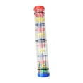 thumbnail image 3 of Rainmaker Toy - Sonajero para bebé con forma de gota de lluvia con cuentas, palo de lluvia con sonido de lluvia para el desarrollo, para niños, bebés 30cm, 3 of 10