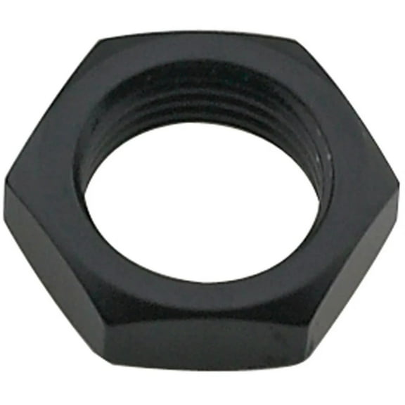Bulkhead Nut #8 Black