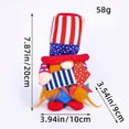 thumbnail image 3 of Win s Way Patriotic Short Leg Figurine 4th of July Decorations Short Leg Ornament Red White Blue Tabletop Decor Tiered Tray Shelf Sitter, 3 of 4
