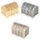 thumbnail image 1 of Caja de joyería de baratija de vintage de 3 pieza Hugo Cofre de joyas, 1 of 10