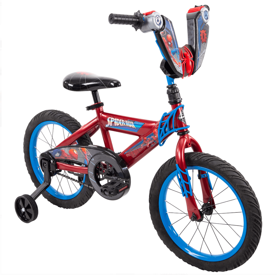 Blue Details about   Marvel Spider-Man 16-in Boys' Bike for Kids Huffy Bicycle Easy Assemble 4 