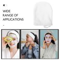 thumbnail image 2 of SHISUYAN 3 Pcs Chiffon de Lavage Réutilisable pour Démaquillage, Gant de Bain pour Dames Blanc, 2 of 9