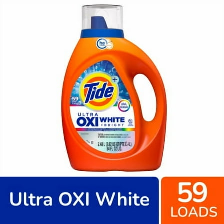 Tide Plus Ultra Oxi White & Bright Liquid Laundry Detergent