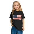 thumbnail image 6 of CFLVAEK American Flag Shirt Kids 4th of July Patriotic Tshirts Casual Short Sleeve Cotton Tshirts Independence Day Crewneck Tops 7 Years, 6 of 9