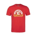 thumbnail image 2 of Youth Levelwear  Red Calgary Flames Little Richmond Banner Arch T-Shirt, 2 of 3