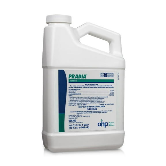 Pradia Greenhouse and Nursery Insecticide - 32 fl oz Bottle by OHP