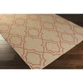 thumbnail image 3 of Artistic Weavers Valora Camel/Rust Lattice Outdoor 5'3" Round Area Rug, 3 of 3