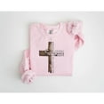 thumbnail image 2 of "Christian John 3:16 Sweatshirt – Rustic Wooden Cross and Crown of Thorns Religious Pullover for Faith and Inspiration", 2 of 6