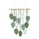 thumbnail image 3 of Hojas Macrame colgante de pared Boho decoración de la pared, Boho, arte de pared tejido borla Macrame para cuarto de niños dormitorio de bodas Premium Verde BLESIY Tapiz de macramé, 3 of 8