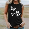 thumbnail image 4 of Giftesty Tank Tops for Women Fashion Casual Printed Sleeveless Blouse Round Neck Sexy Slim Pullover Tops, 4 of 4