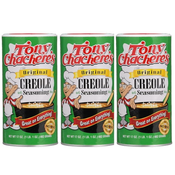 Tony Chachere's Original Creole Seasoning, 17 Ounce (3 Pack)