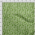 thumbnail image 4 of oneOone Cotton Poplin Green Fabric Abstract Craft Projects Decor Fabric Printed By The Yard 42 Inch Wide, 4 of 4