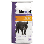 Mazuri Mini Pig Youth Diet Pig Food, 25 lb Bag