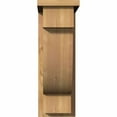 thumbnail image 2 of 7 1/2"W x 14"D x 22"H Alpine Smooth Corbel w/Backplate, Western Red Cedar, 2 of 9
