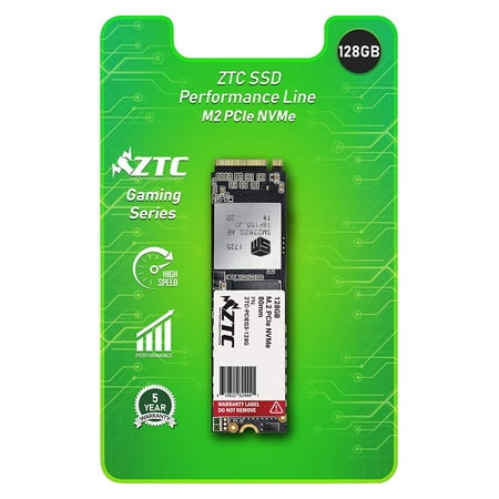 ZTC 128GB M.2 NVMe PCIe 80mm SSD Astounding Performance and High-Endurance Great Upgrade for Gaming Model