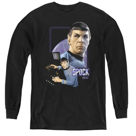 Star Trek - Spock - Youth Long Sleeve Shirt - Small