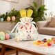 thumbnail image 5 of Bolsas de Pascua con cordón para dulces, bolsitas para golosinas navideñas, bolsas para regalos | Contiene dulces y pequeños obsequios | Tela de poliéster resistente, 5 of 6