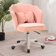 thumbnail image 2 of Seipola Swivel Chair with Wheels Faux Leather Soft Cushion Height Adjustable 360-Degree Swivel Rolling Stool Drafting Work SPA Salon Bar Cafe Home Office Stool, 2 of 8