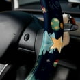 thumbnail image 5 of Christmas Tree 14.5 Inch Printing PVC Leather Steering Wheel Covers Car Wheel Covers Auto Accessories, 5 of 6