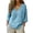 A1 Sky Blue, variant on Womens Boho Tops Pullover Shirt Tunic Tops Spring Shirt Lightweight Plain Blouses Office Blouses V Neck Flowy Shirts Summer Blouses Beach Tops Comfy Casual Blouses Basic Blouses Green 5Xl