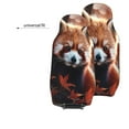 thumbnail image 6 of Sikiie Red Panda Autumn Branches Car Seat Protector 2 Pack Car Seat Cushion Mat, Car Seat Covers for SUV, Truck, Van, 6 of 7