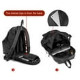 thumbnail image 7 of Waterproof Motorcycle Helmet Backpack - Multifunctional Large Capacity Bag for Men and Women Riders, 7 of 7
