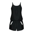 thumbnail image 5 of Tankini Swimsuits for Women Modest Blouson Tank Top Swim Shorts with Pockets Two Piece Swimsuit Bathing Suit, 5 of 5