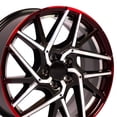 thumbnail image 1 of 18" Replica HD06 fits Honda Civic Hatchback Rim 18x8 Machined, 1 of 5