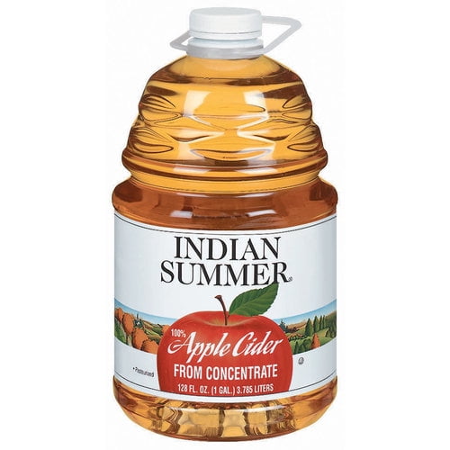 Indian Summer 100 Apple Cider, 128 Fl. Oz.