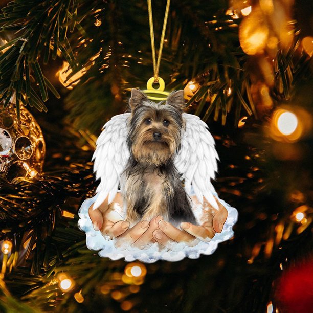 Colgante de Perro Alado Xihbxyly Nueva Joyería Árbol de Navidad