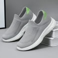 thumbnail image 5 of YLYL Women's Slip on Sneakers Breathable Lightweight Mesh Non Slip Casual Tennis Workout Walking Shoes, 5 of 8