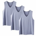 thumbnail image 2 of Kelon Womens Tank Tops V Neck Oversized Shirt Clothing Work Blouses Business Casual Outfits, 2XL, 2 of 3