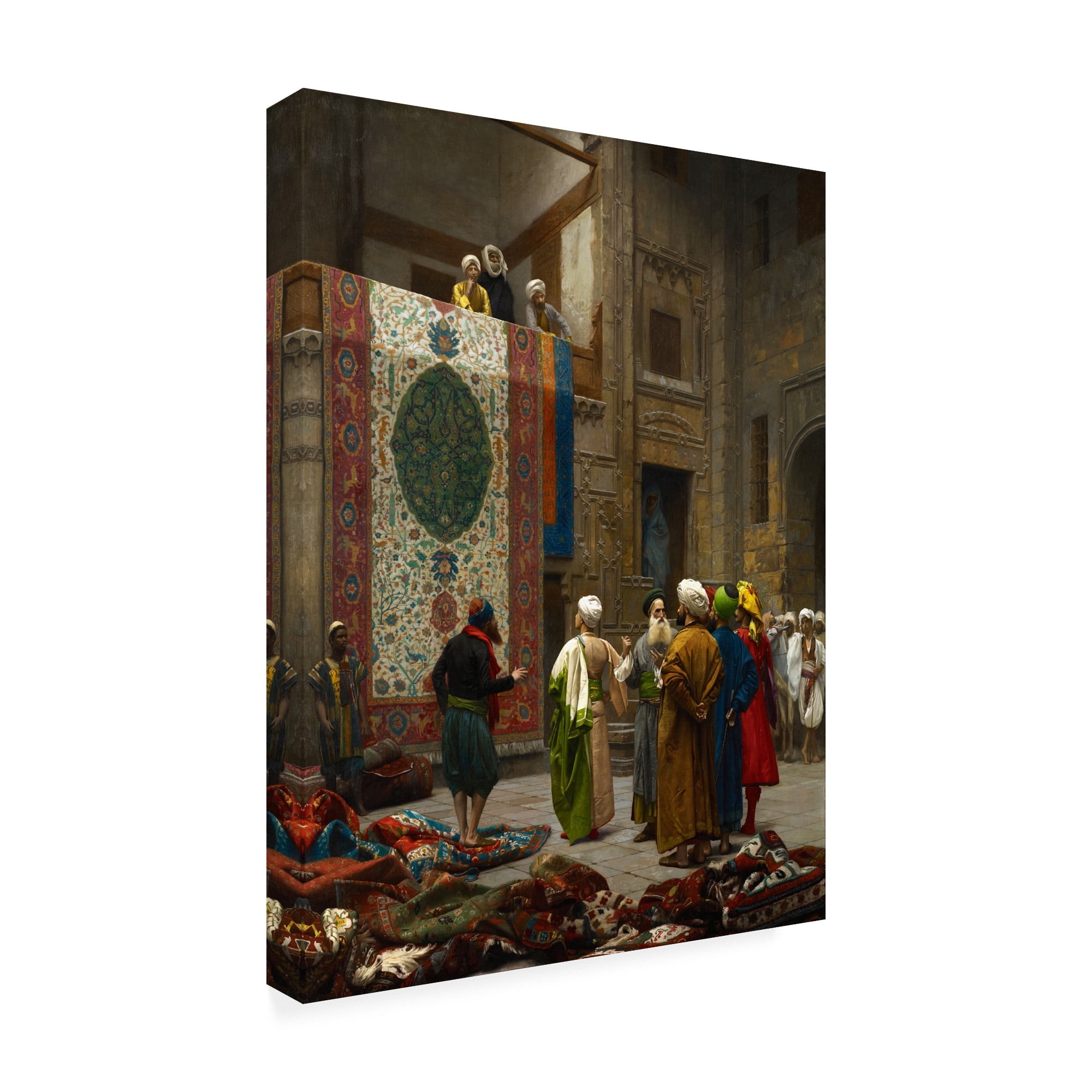 Gerome 'The Carpet Merchant' Canvas Art