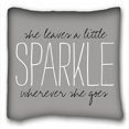 thumbnail image 1 of RYLABLUE Generic Rustic Gray Sparkle Throw Pillow Case Cases Cover Cushion Covers Home Decorative Sofa Size 18x18 Inches Two Side, 1 of 1
