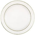 thumbnail image 1 of Unique Industries' 10.25” White Plastic Plates with Hammered Edge, 8ct, 1 of 1