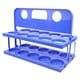 thumbnail image 2 of Portabotellas de fútbol, ​​soporte para botellas de agua deportivas, portabotellas para equipo Azul, 2 of 9