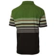 thumbnail image 2 of Gioberti Mens Striped Polo Shirt with Pocket - Yarn Dye, 2 of 3
