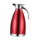 thumbnail image 2 of Jarra de café de acero inoxidable Dispensador de agua caliente Jarra de café térmica al vacío Rojo, 2 of 9