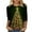 #6 Black, variant on Lolmot Light Up Shiny Xmas Tree Graphic Print Christmas Tops for Women 3/4 Sleeve Tee Shirts Casual Crewneck Pullover Tunic Blouses Holiday Plus Size Tops