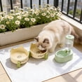 thumbnail image 5 of AYktou Ceramic Dog Bowl Set - Double Dog Cats Food and Water Bowls with Stand, Slightly Levated Feeding Station Pet Dish Feeder Ceramic Pet Bowls Removable Cats Bowls for Puppies Dog and Cats, 5 of 8