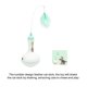 thumbnail image 5 of Tumbler Leaks Cat'S Daily Necesities Funny Self-Hi Bell Feather Cat Toy Cat Feather Toys Con Agujero De Fuga Para Cat Home Indoor Vogacara PT001722-03, 5 of 7