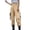 Khaki, variant on Sngxgn Women's Straight Leg Cargo Pants Classic High Waist Relaxed Trousers Comfy with Pockets(Khaki,XXL)